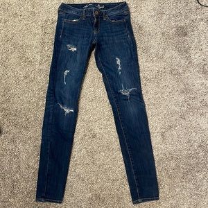 American Eagle Stretch Destroyed Jeans